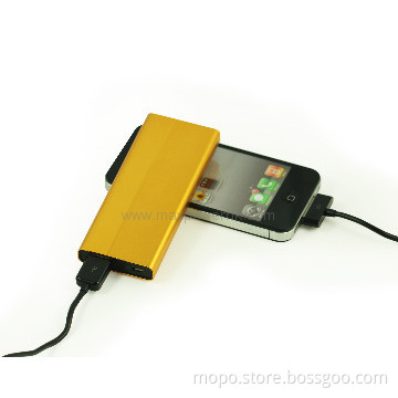 4000mAh 2014 hot sell Alimunium alloy slim power bank